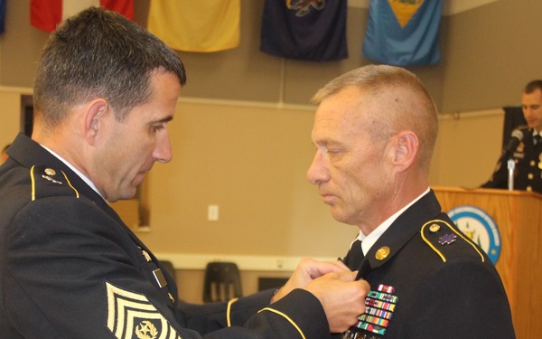 Fort McCoy NCO Academy MSG Leamons Retirement Ceremony.