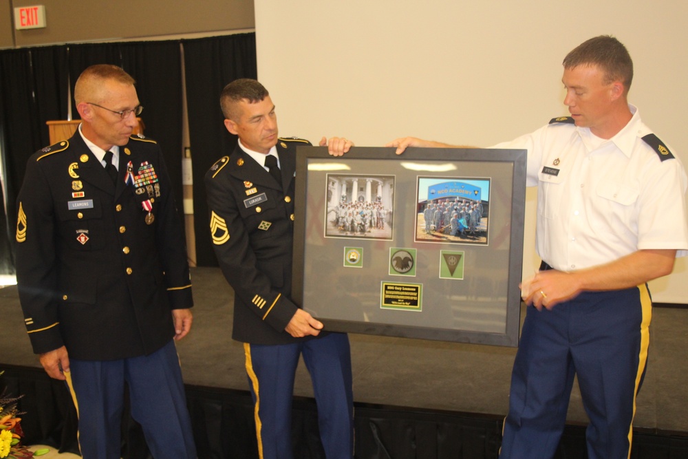 Fort McCoy NCO Academy MSG Leamons Retirement Ceremony.