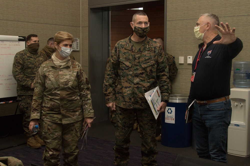 State, Federal, and Local teams plan response to COVID-19 in Boston