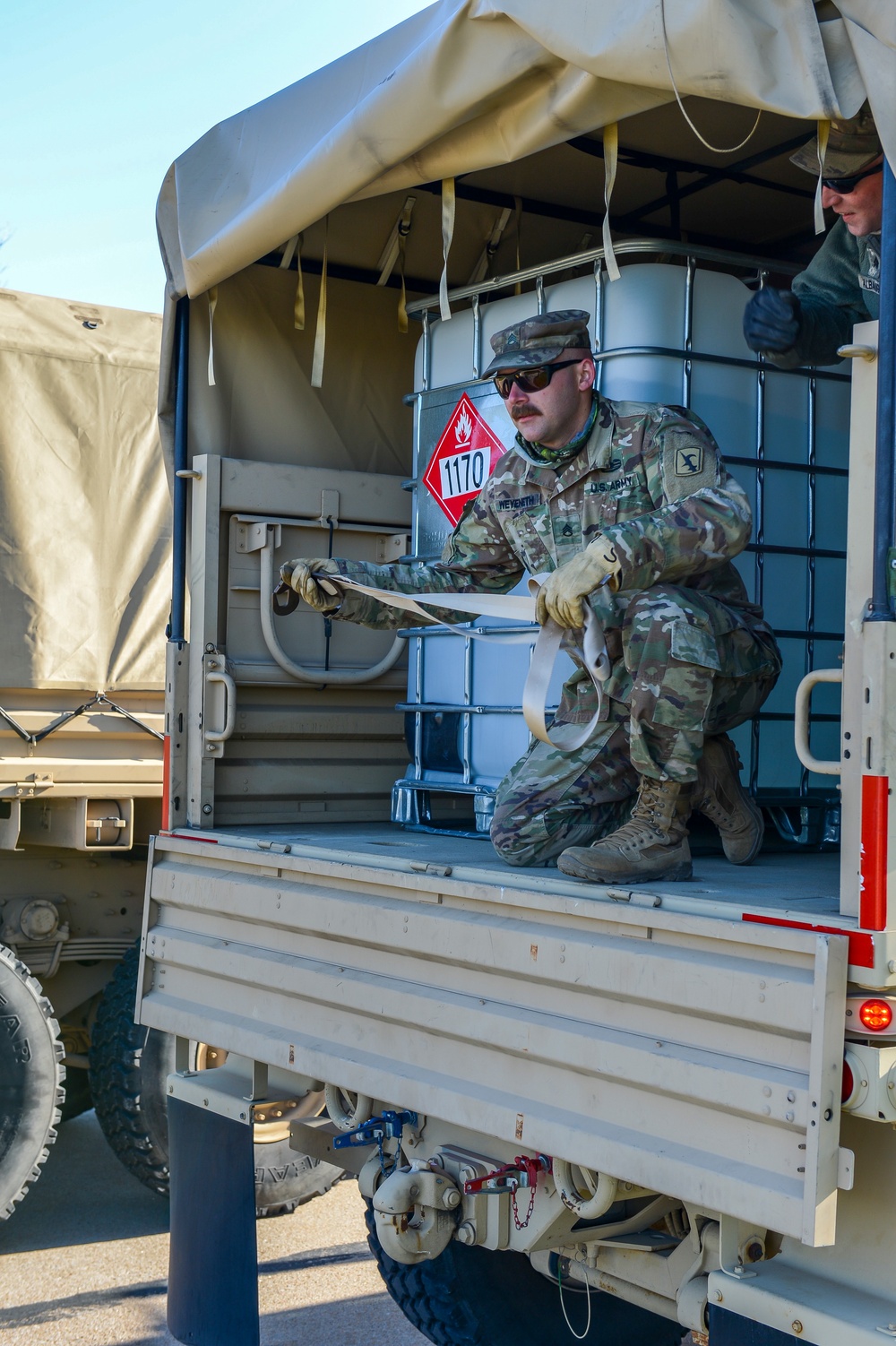 Nebraska Soldiers support state PPE distribution