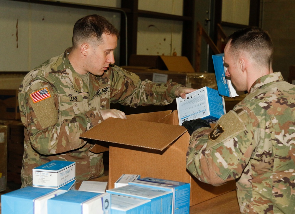 Wisconsin Guard members working behind-the-scenes to ensure critical equipment gets to the right places