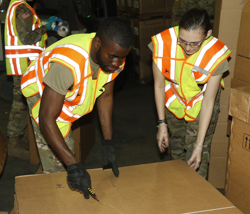 Wisconsin Guard members working behind-the-scenes to ensure critical equipment gets to the right places