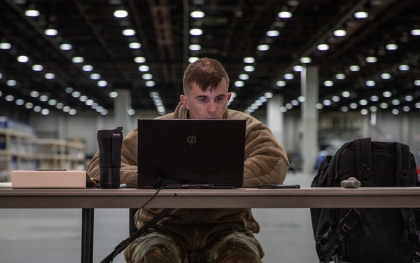 Essential Workers at the TCF Center
