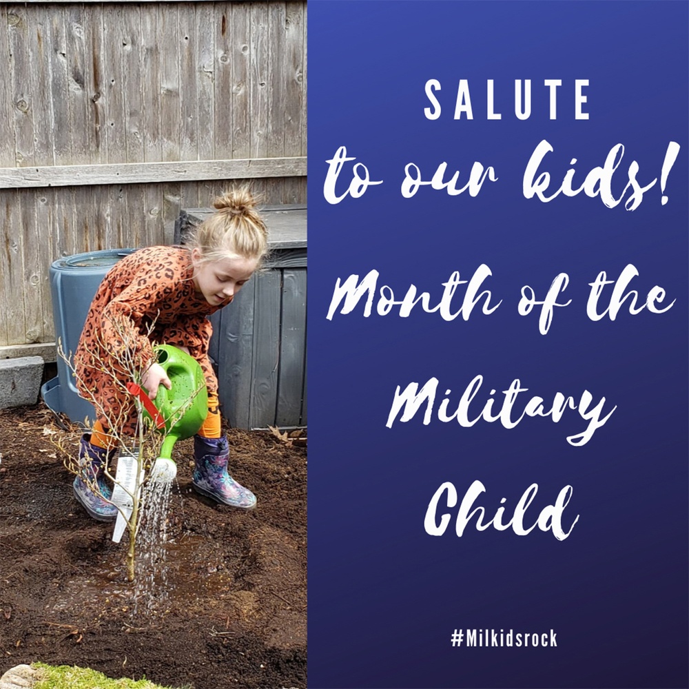 Honoring Military Children and Youth during Month of the Military Child