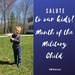 Honoring Military Children and Youth during Month of the Military Child