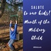 Honoring Military Children and Youth during Month of the Military Child