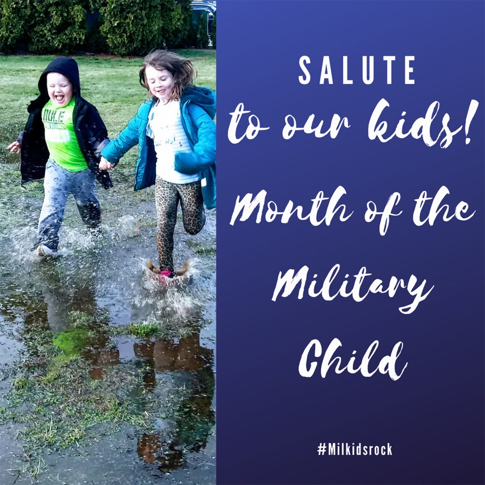 Honoring Military Children and Youth during Month of the Military Child