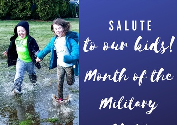 Honoring Military Children and Youth during Month of the Military Child