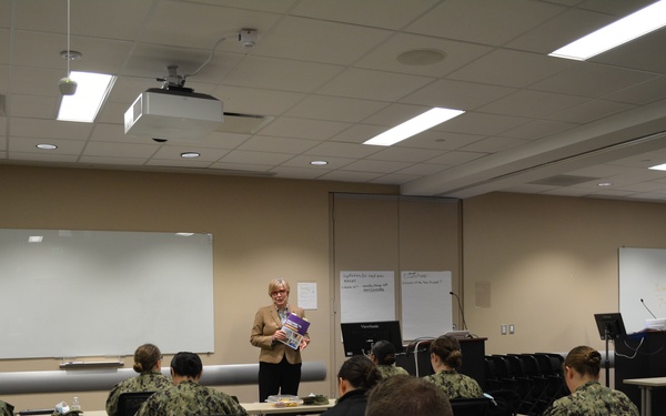 EMF Sailors attend orientation at Parkland Memorial Hospital in Dallas