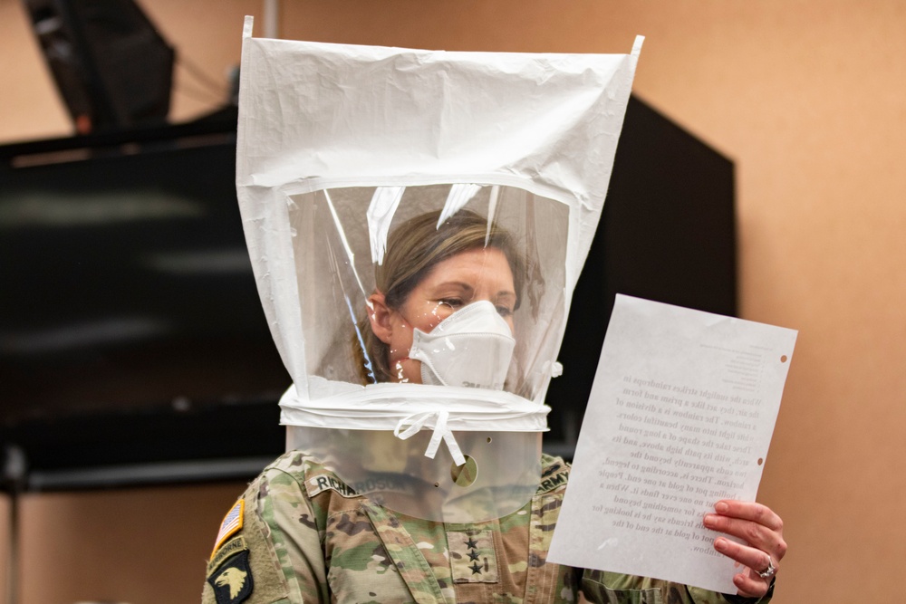 ARNORTH CG Visits Edison Field Medical Station