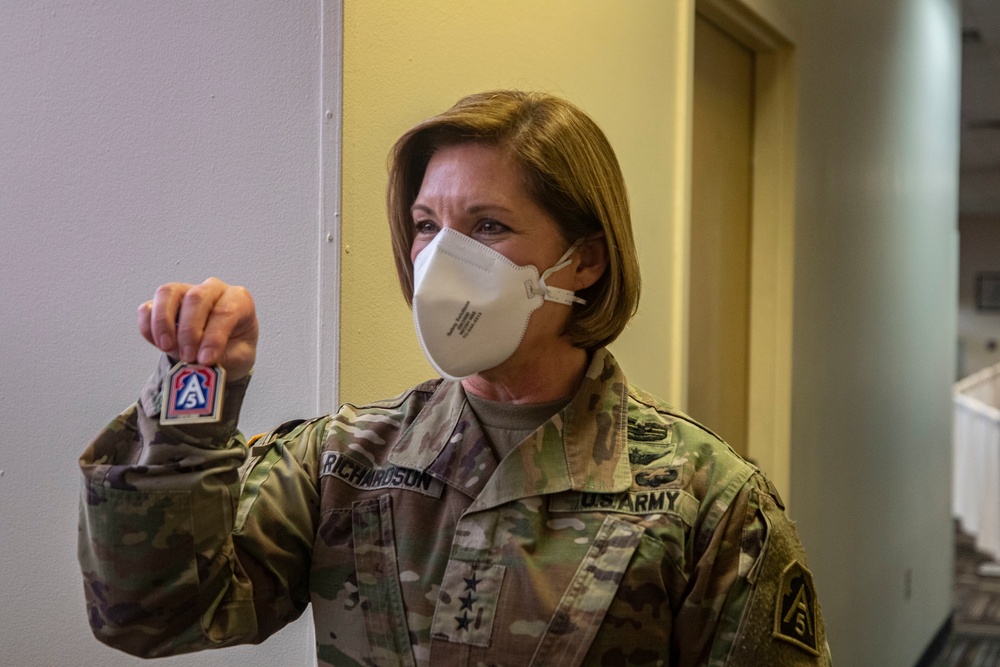 ARNORTH CG Visits Edison Field Medical Station