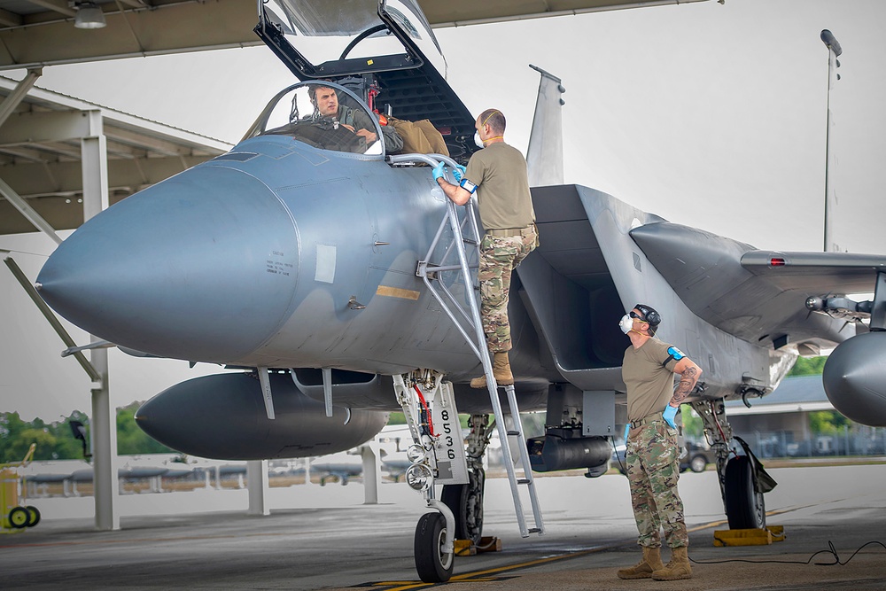 La. Air National Guard continues to stand alert