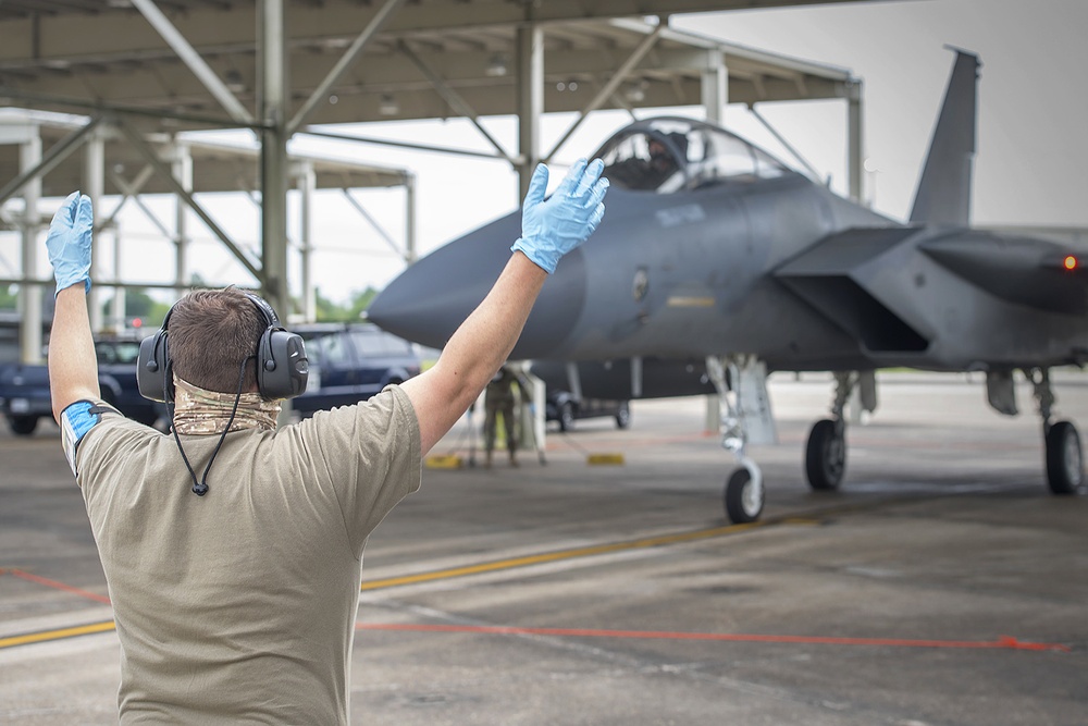 La. Air National Guard continues to stand alert