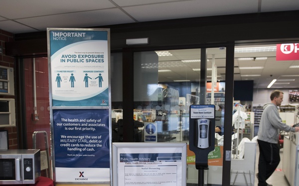 RAF Alconbury BX responds to COVID-19