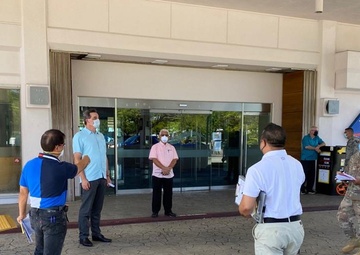 USACE, NAVFAC Marianas partner to assess Guam sites for potential alternate care facilities