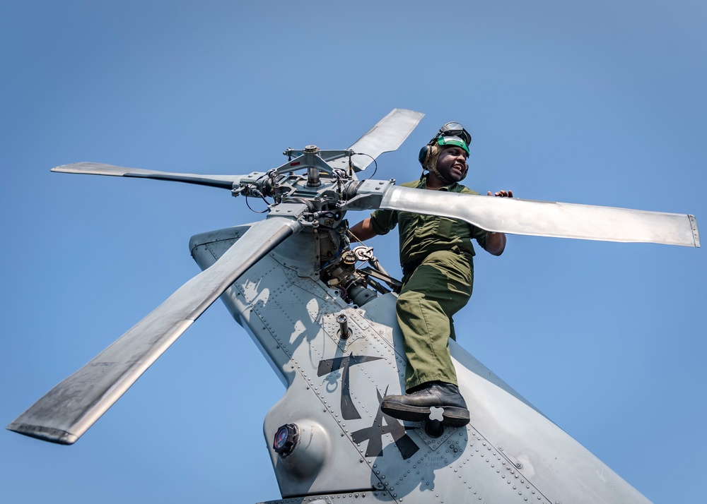 Flight Maintenance aboard McCampbell