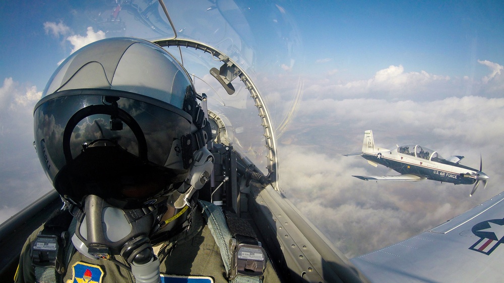 80th FTW Euro-NATO Joint Jet Pilot Training Program sortie