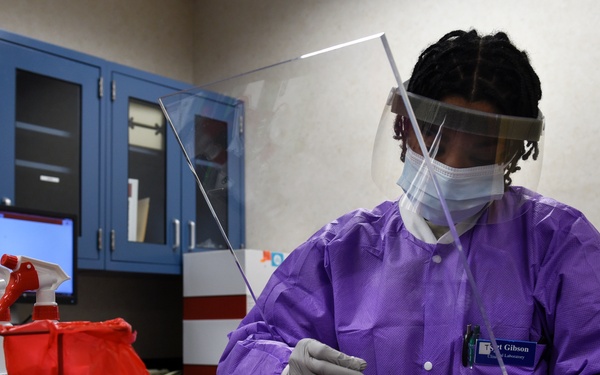 82nd Medical Group laboratory BioFire test kits