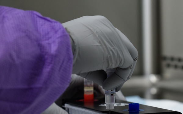 82nd Medical Group laboratory BioFire test kits