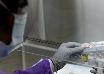 82nd Medical Group laboratory BioFire test kits