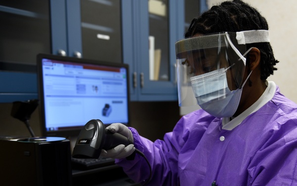 82nd Medical Group laboratory BioFire test kits