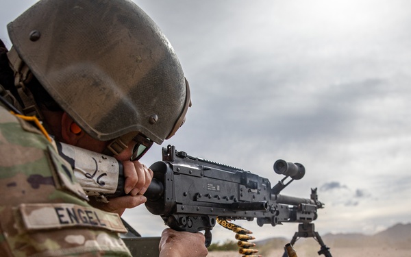 Machine Gun Training