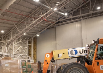 NYARNG Soldiers process thousands of essential supplies in response to COVID19 pandemic