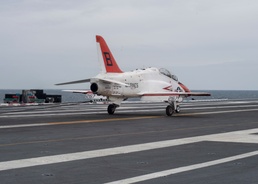 USS Gerald R. Ford Flight Ops - 2,000th trap