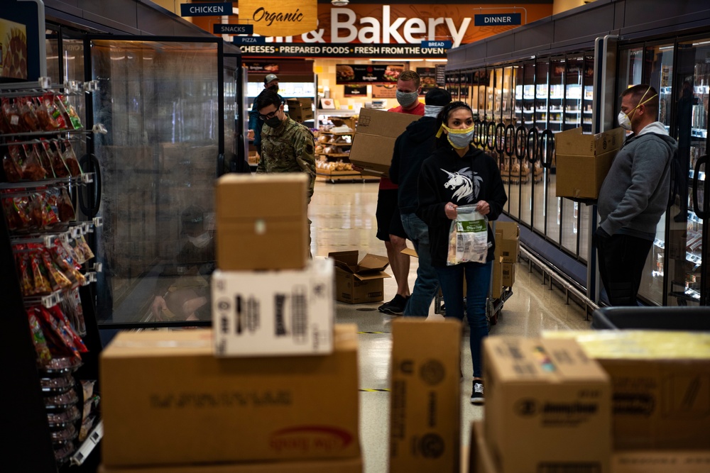 Commissary restocking to help community