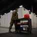 Soldiers with the 332nd Medical Brigade finalize set up in New Jersey FMS