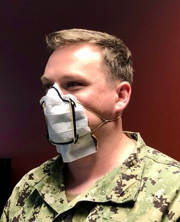 NAVFAC EXWC Aids DoD COVID-19 Pandemic Emergency Response Efforts by Manufacturing Face Mask Kits