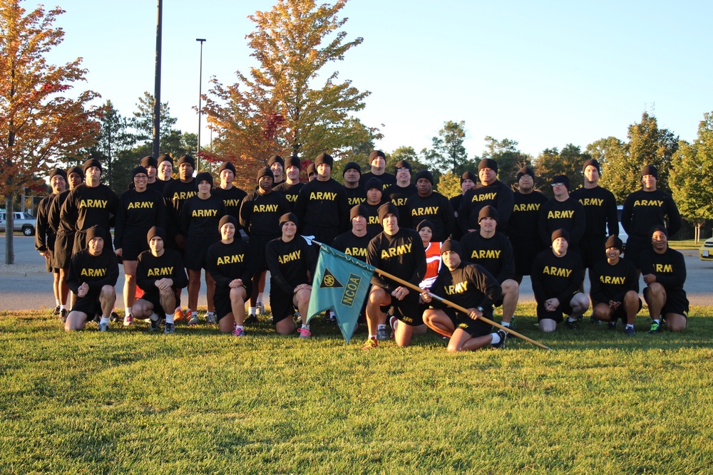 Fort McCoy NCO Academy Thunderbolt Run 2015.