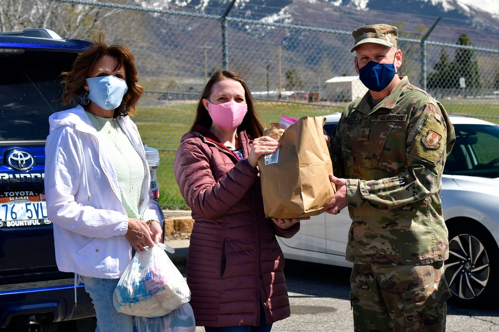 Local community creates, donates face masks for Hill Airmen