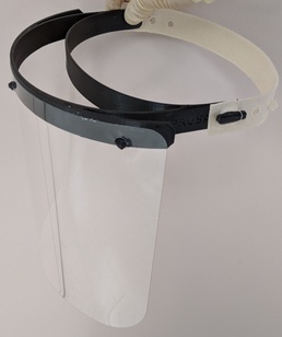 NAWCAD Lakehurst 3D printing face shields for USNS Comfort