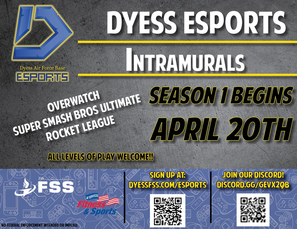 Dyess hosts its first virtual eSports league