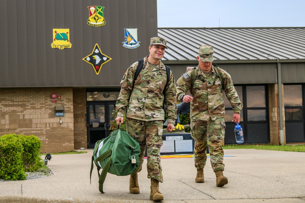 The 101st Airborne Division's Sustainment Brigade Deploys in response to nations COVID-19 pandemic