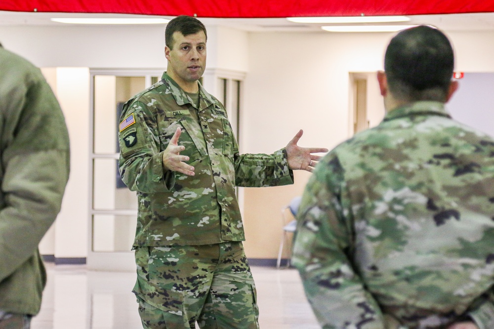 The 101st Airborne Division's Sustainment Brigade Deploys in response to nations COVID-19 pandemic