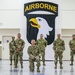 The 101st Airborne Division's Sustainment Brigade deploys in response to nations COVID-19 pandemic