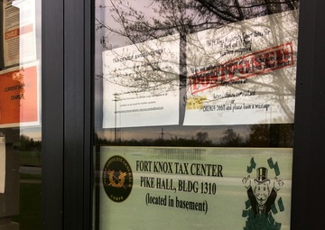 Fort Knox Tax Center remains closed during COVID-19 outbreak as the season is extended