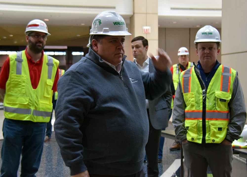 Governor Pritzker visits McCormick Place ACF