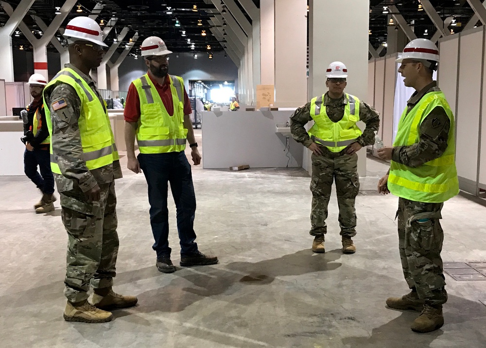 Governor Pritzker visits McCormick Place ACF