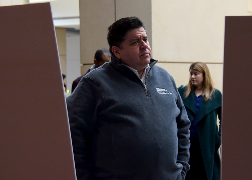 Governor Pritzker visits McCormick Place ACF