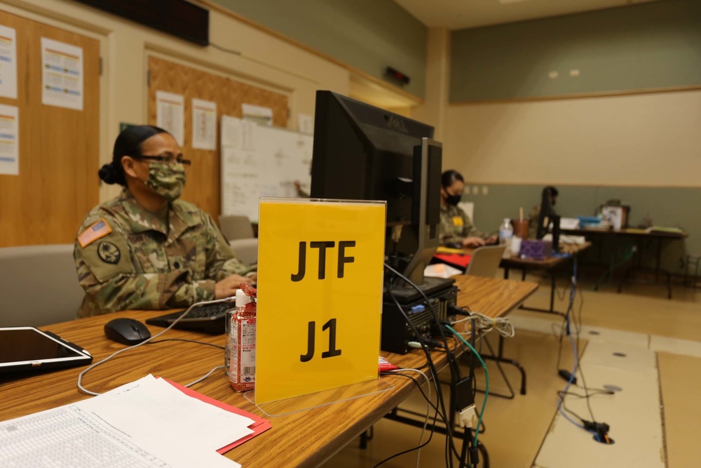 Guam National Guard TAG Visits Joint Task Force 671