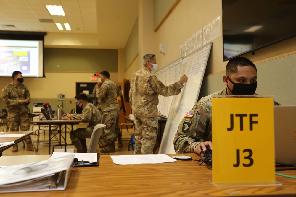 Guam National Guard TAG Visits Joint Task Force 671