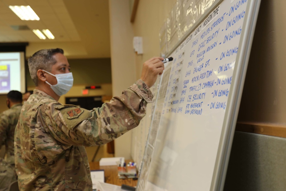 Guam National Guard TAG Visits Joint Task Force 671