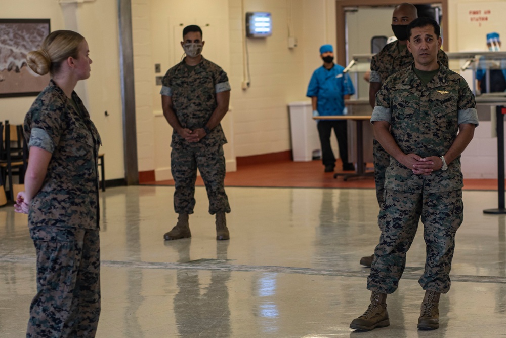 MCBH Marines receive Impact Awards