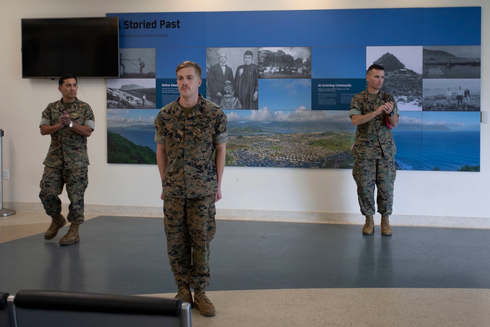 MCBH Marines receive Impact Awards