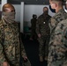 1st Marine Division Sergeant Major Visits USNS Mercy