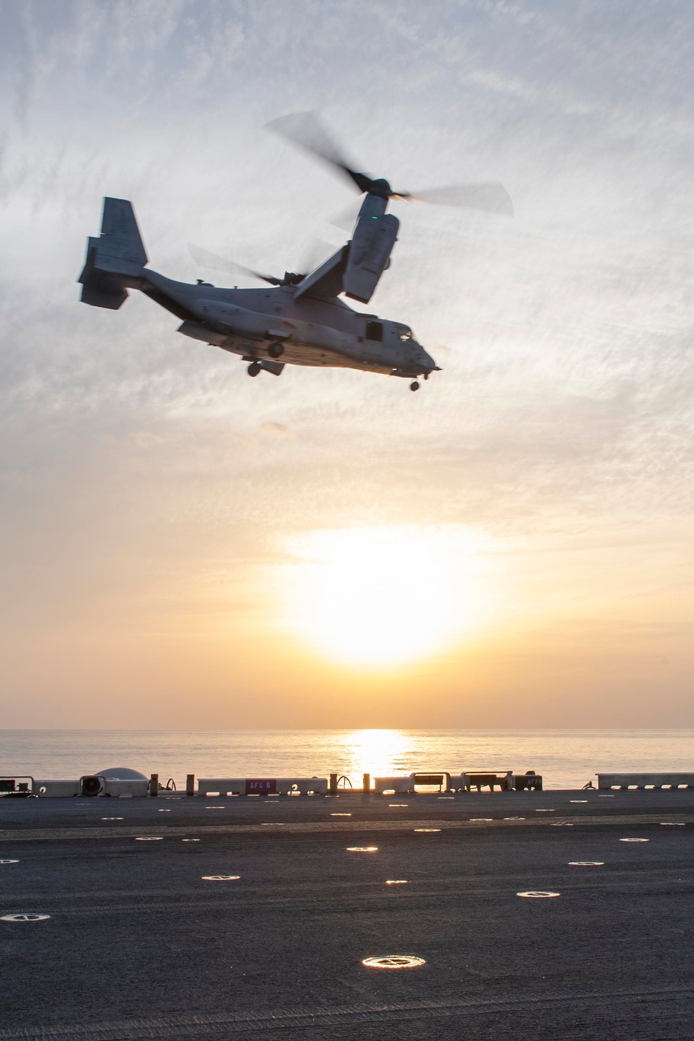 USS America (LHA 6) conducts flight operations April 14, 2020