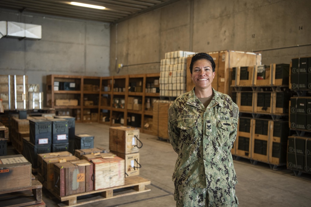 Caguas, Puerto Rico Native Serves as a U.S. Navy Aviation Ordnanceman in Horn of Africa